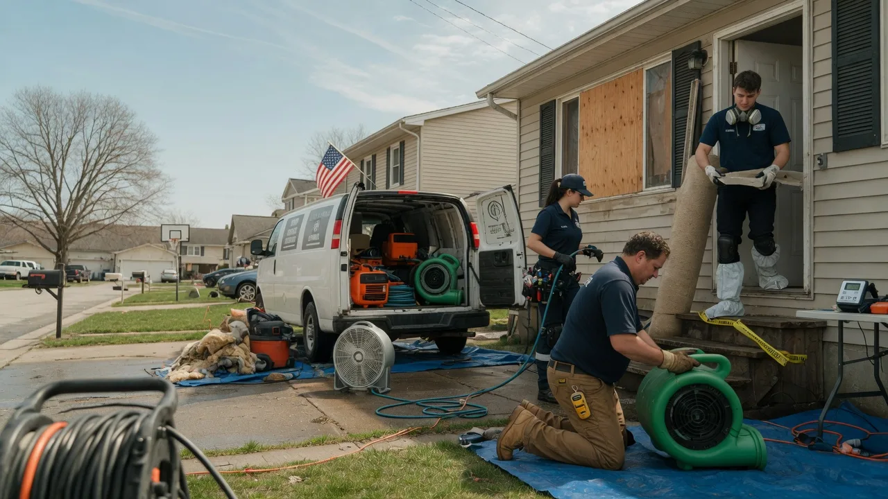 Water Damage Restoration in Hamburg, MI near me